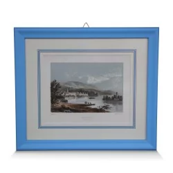 A work \"View of Rolle, Lake Geneva\" signed Loppe and Arnoult fils